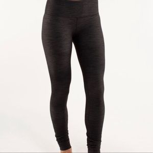 Lululemon Wunder Under Pant Slub Denim